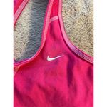 Nike  Women's Pink Racerback Tank Top Standard Size M Sleeveless Activewear Photo 3