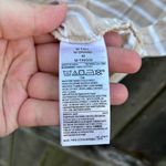 Gap  tan striped v-neck T-shirt Medium Tall Photo 2