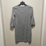 a.n.a  Gray Sheath Dress with Bell Sleeves Photo 1