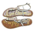 Sam Edelman  Shoes Womens Size 9.5 Brown Gigi‎ Sandal Leather Strappy Flat Summer Photo 3