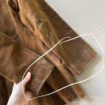 American Vintage Vintage Rigid Suede Leather Jacket Photo 11