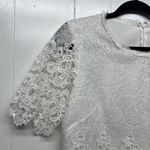 T Tahari Women's Lace Fairy Romantic Classic Garden Party Office Top Size Small Photo 5