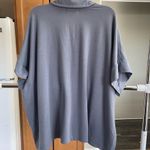 Banana Republic  Women's Pearl Blue Cowl Neck Sweater M/L Oversized Relaxed Photo 2