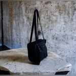  diaper bag black stamped Laura Ashley everywhere with 2 pockets Photo 3