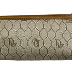 Christian Dior  Honeycomb Monogram Canvas Pouch Made in France Photo 0