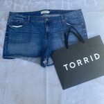 Torrid  Medium Wash High Rise Denim Shorts Photo 0