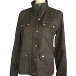 J.Crew twill field jacket in mossy brown. Size Small. Photo 3