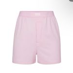 SKIMS  BOYFRIEND LOOSE BOXERS CHERRY BLOSSOM‎ Size M NWOT Photo 5