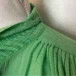 J.Crew  • 100% Cotton Green Gauze Blouse Photo 3