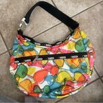 LeSportsac  Greta Shades Shoulder Bag Purse, Rainbow Sunglasses, RETIRED,‎ Photo 10