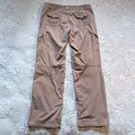 Kuhl Legendary Women’s Tan Roll-Up Snap Cargo Hiking Outdoor Pants – Size 14🧡 Photo 2