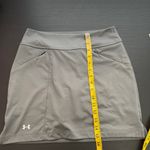 Under Armour Women's HeatGear Athletic Skirt Size S Gray Polyester Spandex Blend Photo 9