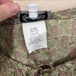 Vintage 90s Stonebridge Floral Maxi Dress with Button and Velvet Trim Detail Green Size 8 Photo 3