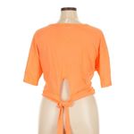 Aerie  Orange Twist Front Top Photo 1
