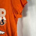 Denver Broncos NFL‎ Womens T Shirt Large Orange Football V Neck Tee Photo 4