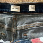 Sneak Peak Sneak Peek American Flag Blue Jean Shorts Photo 4