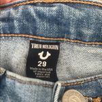 True Religion Halle Moto jeans mid rise super cropped skinny size 29 x 26 Photo 2