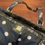 Anne Klein  shoulder bag black silver faux animal print purse size medium Photo 9