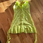 Anthropologie Charlie Holiday Zephyr Ruffle Halter Mini Dress 6 Photo 3