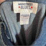 Vintage Mainstreet‎ Blues Dress Blue Size 12P Photo 4