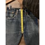 Levi's RE/DONE Levi’s Jeans Women's 23 Blue 501 High Rise Skinny Distressed Butterfly Photo 2