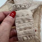 Wacoal  36 B/C Large Halo Lace Wire Free Bralette Beige Lace Lined J-Hook 811205 Photo 8