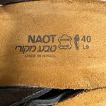 Naot Ashley Bronze Leather Slide Sandal Rhinestone Studded US Size 9/Euro 40 Brown Photo 7