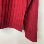 Club Monaco  Red Cashmere Turtleneck‎ Ribbed Sweater with Pockets Size S Photo 6
