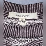 Maurice's • Crisscross Neckline Sweater Tunic • Burgundy Size Medium Photo 2