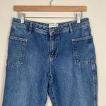 We The Free Free People Women's Blue Izzy Low Rise Wide Leg Flare Jeans Size 28  Photo 2