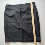Banana Republic NWT  Novelty Pencil Skirt Size 14 Brown Birdseye Wool‎ Career Photo 7