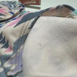 Arizona Jeans Pink Pattern Swimwear Set Bikini Bottom / Top Size XL Extra Large Photo 5