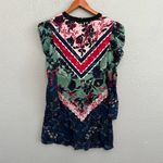 NWT Saloni Alena Short Silk Dress Size 4 Black Photo 4