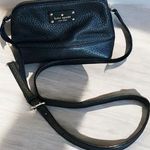 Kate Spade Hanna Bay Street Black Leather Satchel Crossbody Bag Handbag 298.00 Photo 0