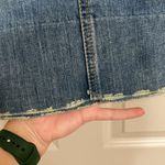 Calvin Klein Jeans  Distressed Hem Denim Skirt Photo 6