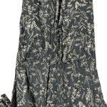 Thakoon Botanical Floral Print Cotton Silk Utility Jumpsuit Black Size Medium Photo 8