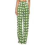 MISA Los Angeles Rita Pants in Rattan Tile Small Womens Satin Printed Trousers Photo 1
