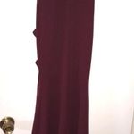 Long Burgundy Prom Dress Red Size 0 Photo 1