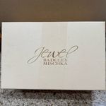 Badgley Mischka  Jewel Silver Strappy Sandals Omari Block Heels 7.5 NIB Photo 8