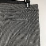 NYDJ  Black & White Trouser Dress Pants Ankle Length Womens 6 Preppy Career Work Photo 5