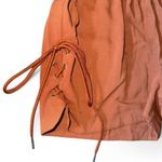 Camel cinched lace up shorts Brown Size 2 Photo 2