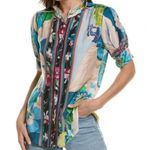 Johnny Was Jenn Jolene Silk Blouse Photo 0