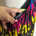 Ellen Tracy  Midi Knee Length Multicolor Sheath Dress Sz L Photo 4