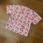 Betty Boop  Valentine's Heart Print Scrub Top Size 3XL XXXL Medical Dental Vet Photo 8