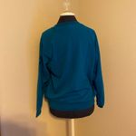 PINK - Victoria's Secret ❤️ Victoria’s Secret Pink Sweatshirt w/ Pockets and Velvet detailing Dark Teal Photo 1