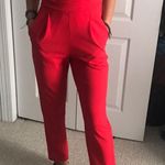 EXPRESS red jumpsuit Photo 0