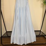 LIONESS NWT Revolve Field Of Dreams Maxi Dress Soft Blue size M Medium Viral Photo 7