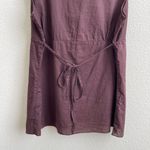 GEORGE Vintage Brown V Neck Floral Embroidered Cottagecore Sleeveless Tank Top Size L Photo 9