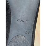 Vionic  Callisto Black Suede Ballet Flats Bow Detail Womens 11 Orthopedic Shoes Photo 4