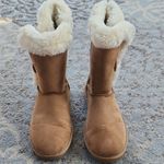 G.H. Bass & Co. Suede Faux Fur Lined Boots Brown 8/ 8.5 Photo 4